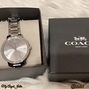 Coach | Accessories | Coach Womens Audrey Gray Stainless  display picture 1
